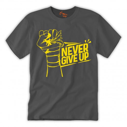 تي شيرت رجالي T-Shirt Never give up