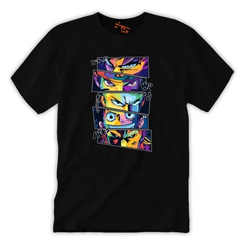 تي شيرت مقاس كبير T-Shirt Big Size Anime Eyes