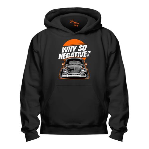 بلوفر مقاس كبير Hoodie Big Size Why So Negative