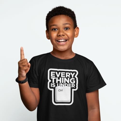 تي شيرت T-Shirt Everything is under Ctrl