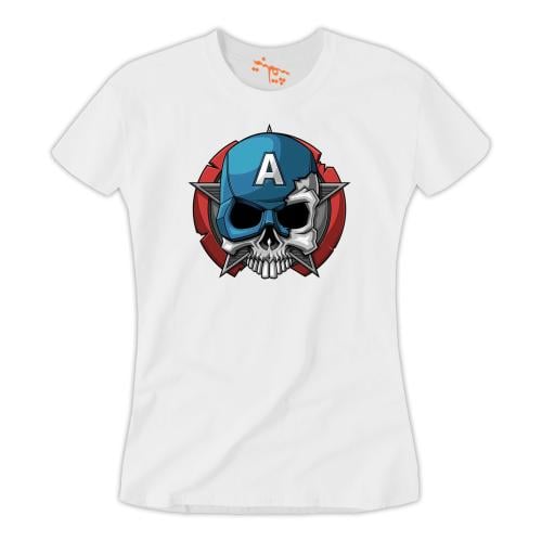 تي شيرت نسائي T-Shirt Captain Skull