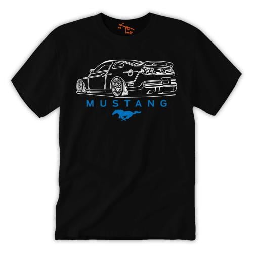 تي شيرت مقاس كبير فورد موستنج T-Shirt Big Size For...