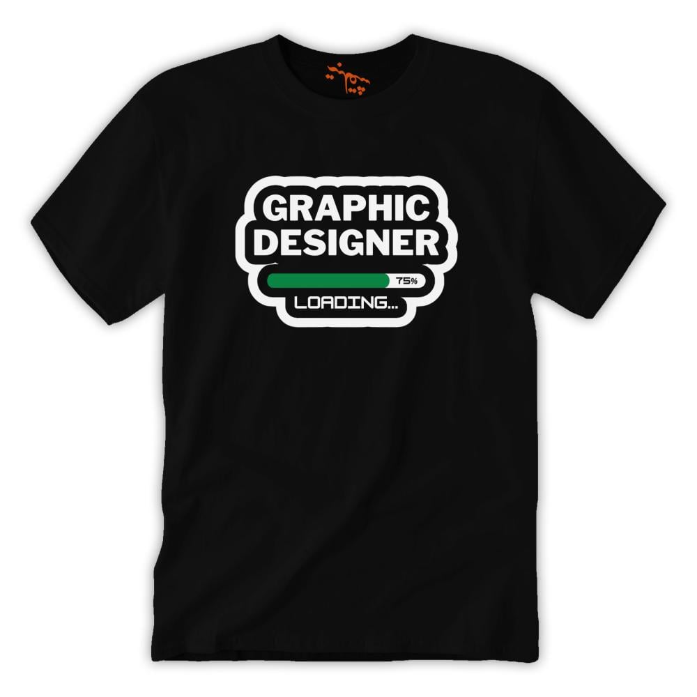 تي شيرت مقاس كبير T-Shirt Big Size Graphic Designer