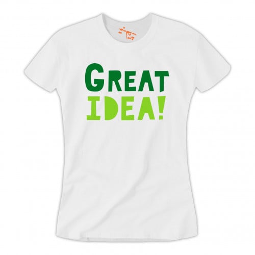 تي شيرت نسائي T-Shirt Great idea