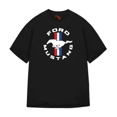تي شيرت اوفر سايز فورد موستنج Oversize T-Shirt For...