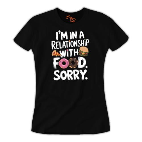 تي شيرت بناتي T-Shirt Relationship With Food