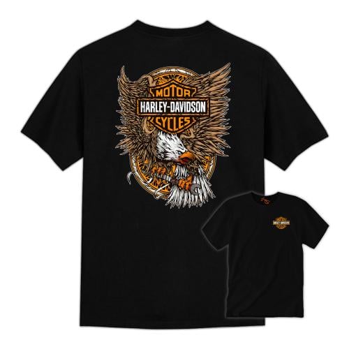 تي شيرت هارلي ديفيدسون T-Shirt Harley Davidson Eag...