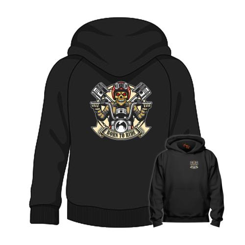 بلوفر Hoodie Born To Ride