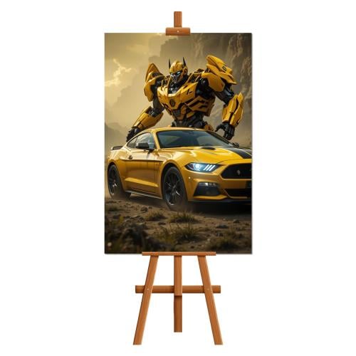 Ford Mustang - لوحة جدارية كانفس
