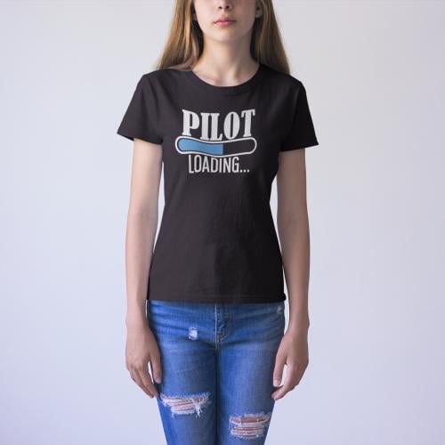 تي شيرت بناتي T-Shirt PILOT