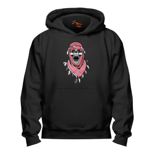 بلوفر مقاس كبير Hoodie Big Size Arabic Skull