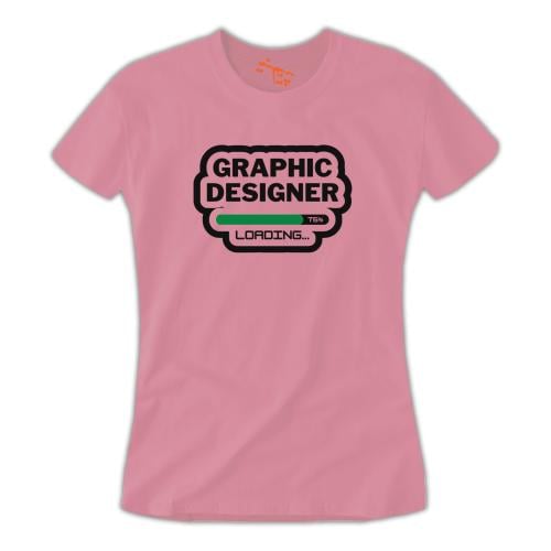 تي شيرت نسائي T-Shirt Graphic Designer