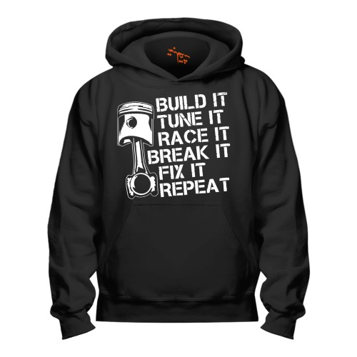 بلوفر Hoodie Build it