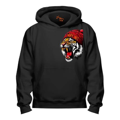بلوفر مقاس كبير Hoodie Big Size Tiger