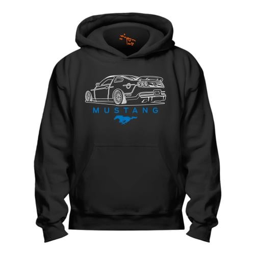 بلوفر مقاس كبير فورد موستنج Hoodie Big Size Ford M...