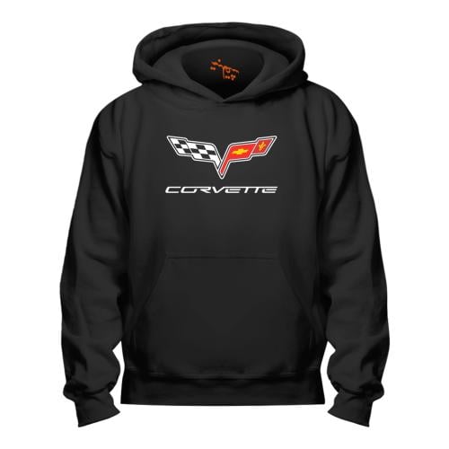 بلوفر مقاس كبير شفروليه كورفيت Hoodie Big Size Che...