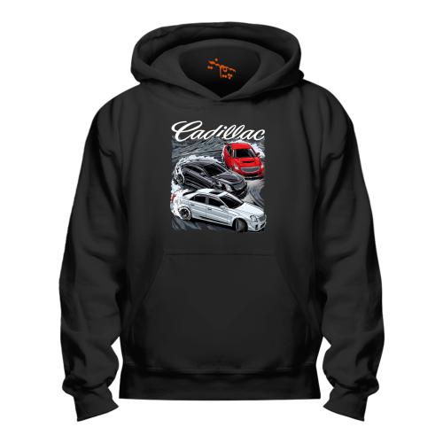 بلوفر مقاس كبير كاديلاك Hoodie Big Size Cadillac C...