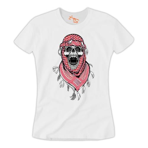 تي شيرت نسائي T-Shirt Arabic Skull