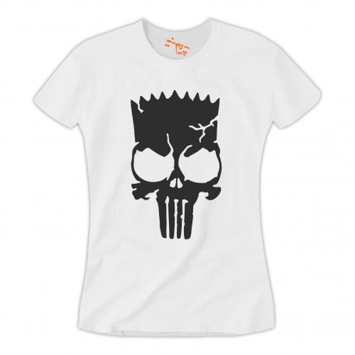 تي شيرت نسائي T-Shirt Bart Punisher