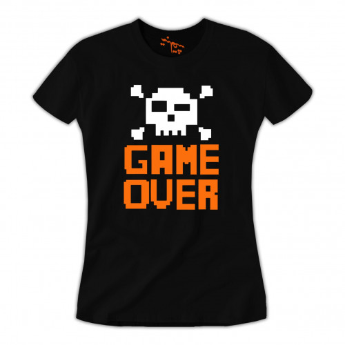 تي شيرت نسائي T-Shirt Game Over