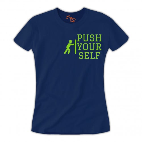 تي شيرت نسائي T-Shirt Push Your Self