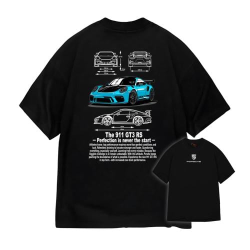 تي شيرت اوفر سايز بورش Oversize T-Shirt Porsche GT...
