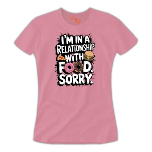 تي شيرت نسائي T-Shirt Relationship With Food