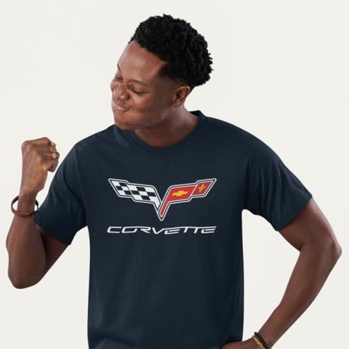 تي شيرت شفروليه كورفيت T-Shirt Chevrolet Corvette
