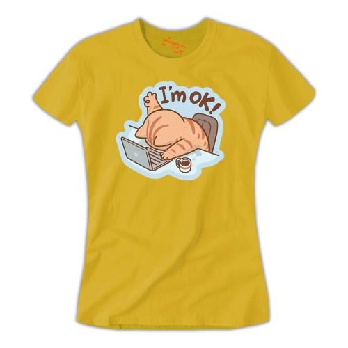 تي شيرت نسائي T-Shirt i'm Ok