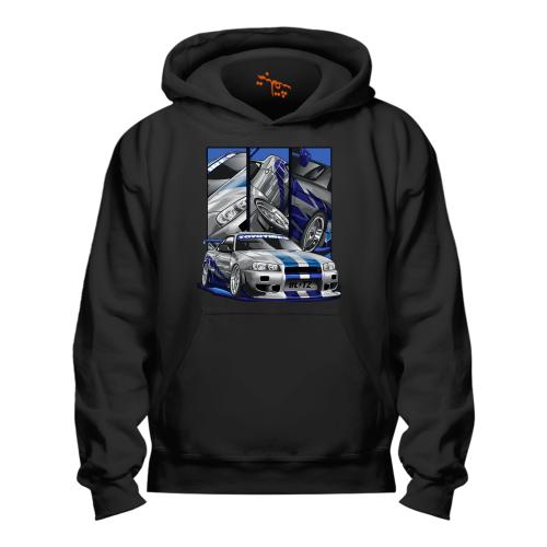 بلوفر نيسان سكاي لاين Hoodie Nissan Skyline