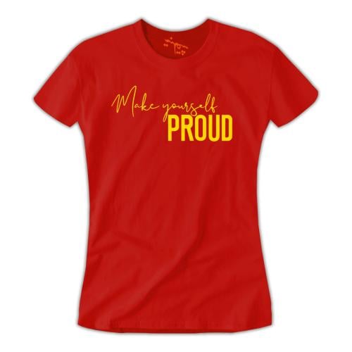 تي شيرت نسائي T-Shirt Make yourself proud