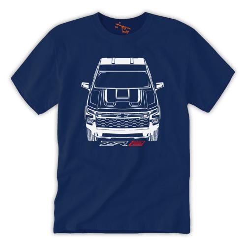 تي شيرت شفروليه سلفرادو T-Shirt Chevrolet Silverad...