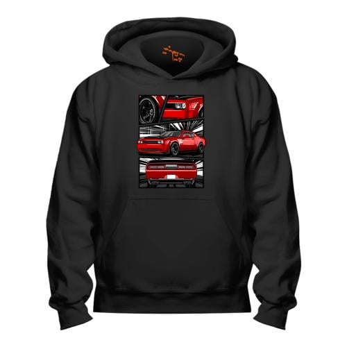 بلوفر مقاس كبير دودج تشالنجر Hoodie Big Size Dodge...