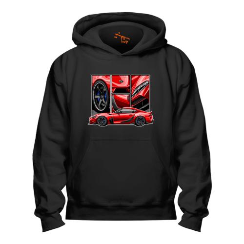 بلوفر مقاس كبير تويوتا سوبرا Hoodie Big Size Toyot...