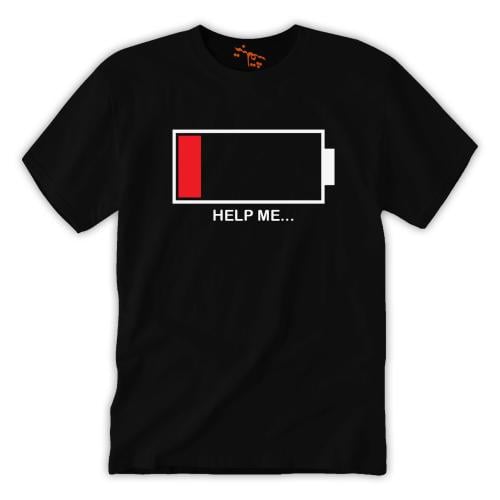 تي شيرت رجالي T-Shirt Help Me