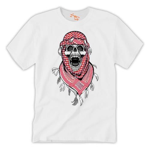 تي شيرت رجالي T-Shirt Arabic Skull