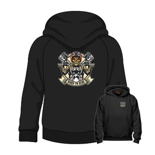 بلوفر مقاس كبير Hoodie Big Size Born To Ride