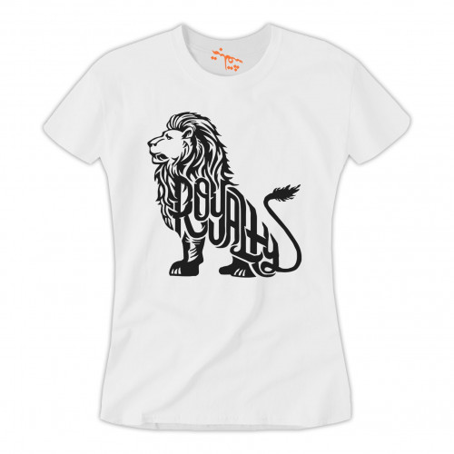 تي شيرت نسائي T-Shirt Royalty Lion