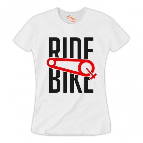 تي شيرت نسائي T-Shirt Ride Bike