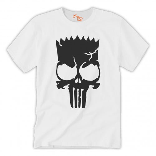 تي شيرت رجالي T-Shirt Bart Punisher