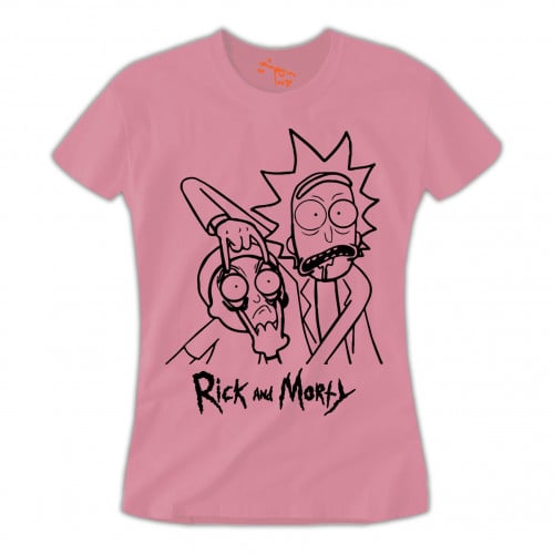 تي شيرت نسائي T-Shirt Rick and Morty