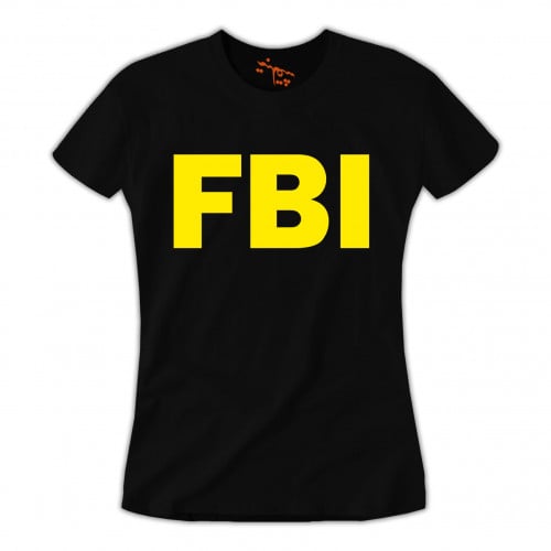تي شيرت نسائي T-Shirt FBI
