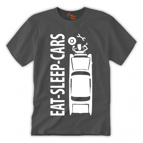 تي شيرت T-Shirt Eat | Sleep | Cars