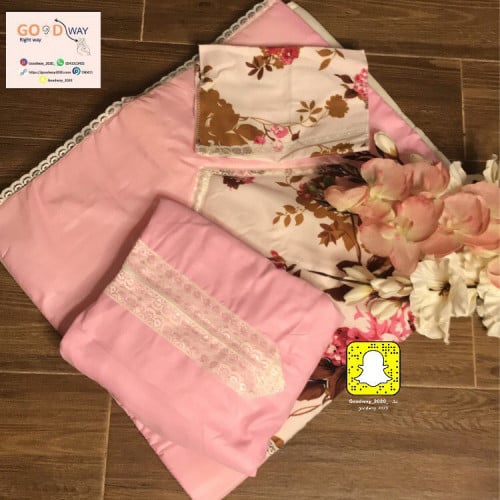 طقم صلاة قطني بناتي 3قطع