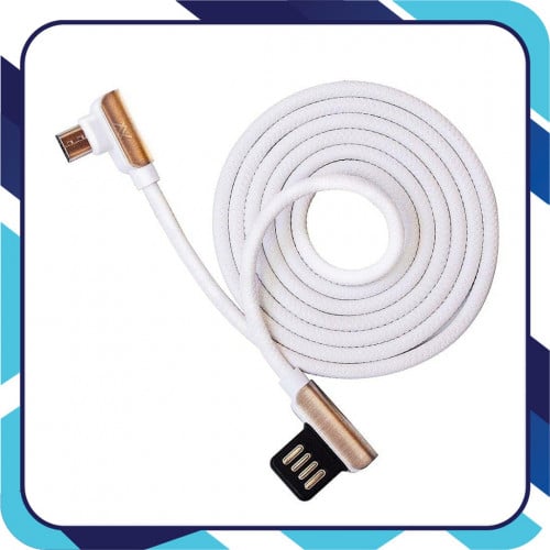 كيبل USB TO MICRO لون فضي