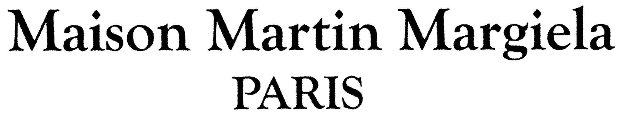 MAISON Martin MARGIELA
