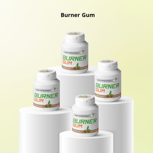 مجموعة BURNER GUM بخلاصة القهوة الخضراء