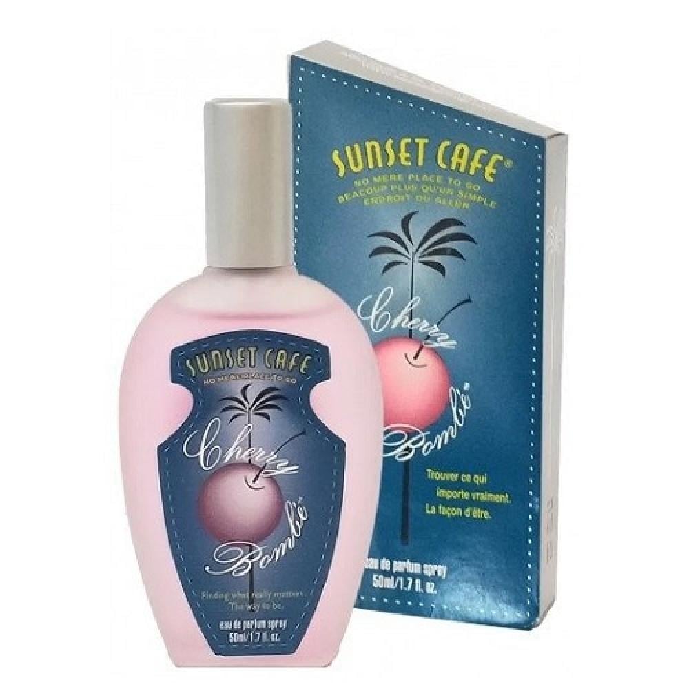عطر صن سيت كافيه الكرز او دو بارفيوم - 50مل