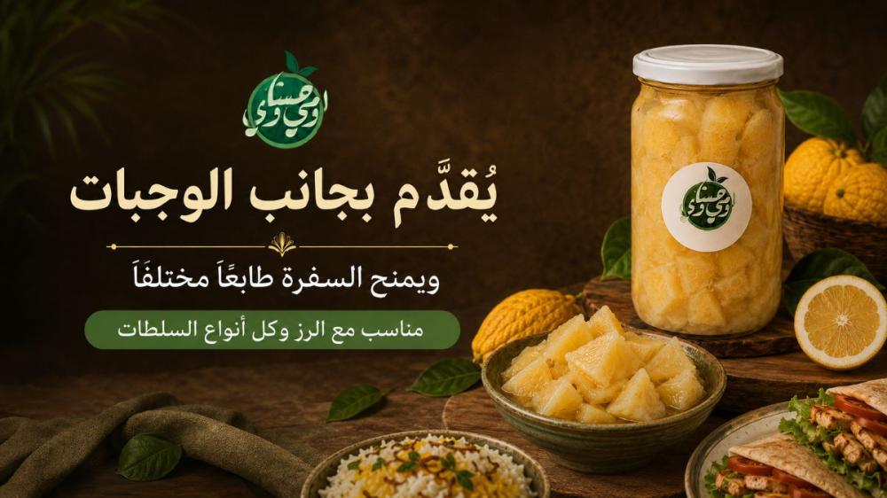 مخلل الترنج الحساوي: نكهة تراثية بطابع منعش