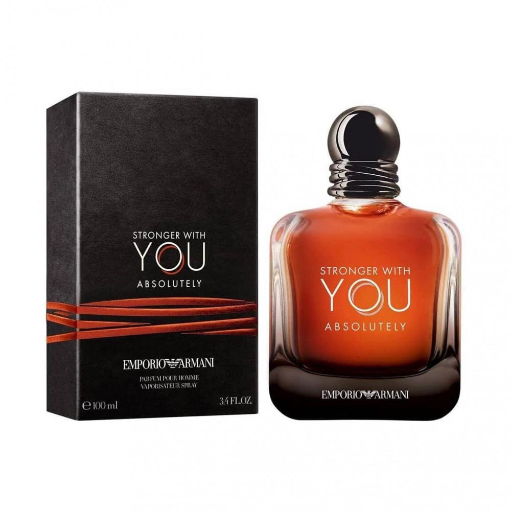 سترونجر ويذ يو ابسلوتلي الرجالي امبيرو ارماني - Emporio Armani Stronger With You Absolutely